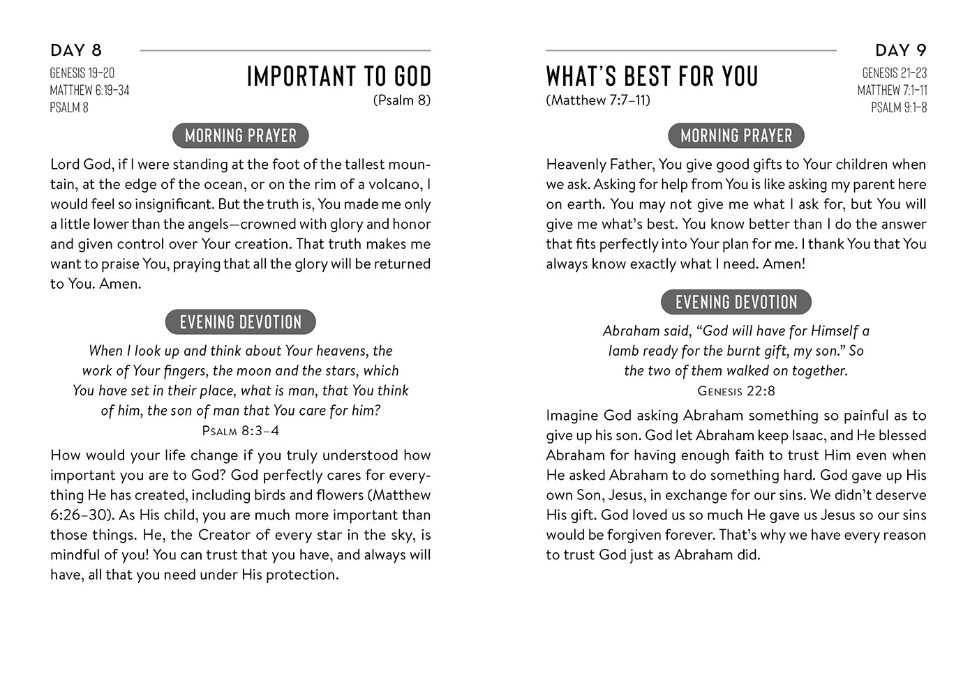 Read & Pray Through the Bible in a Year For Teen Guys: 3-Minute Devotions & Prayers For Morning & Evening