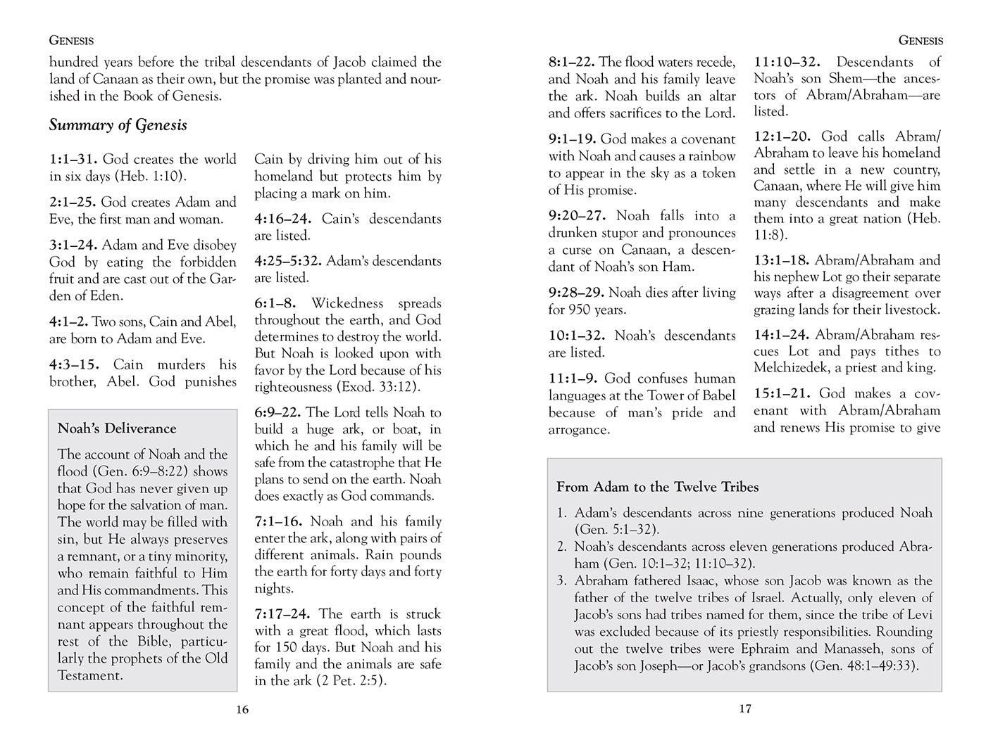 Pocket Bible Handbook