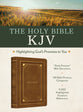 KJV Holy Bible Highlighting God's Promises to You Gold & Camel (Red Letter Edition)