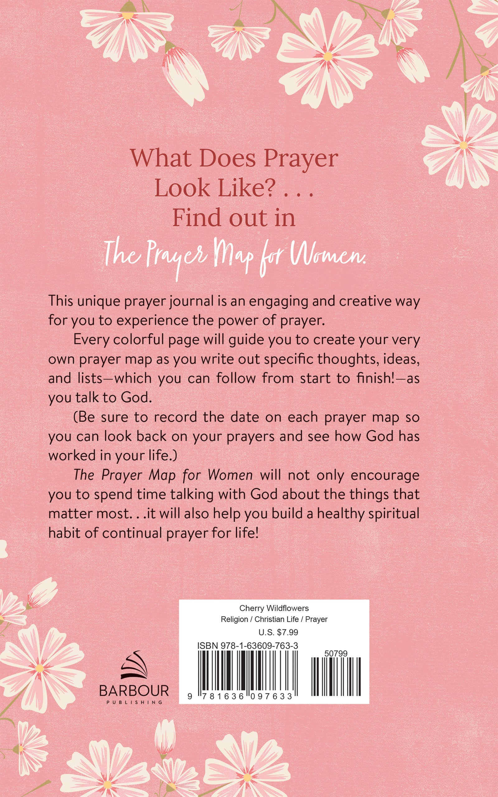 Prayer Map For Women, The: A Creative Journal (Cherry Wildflowers) (Faith Maps Series)