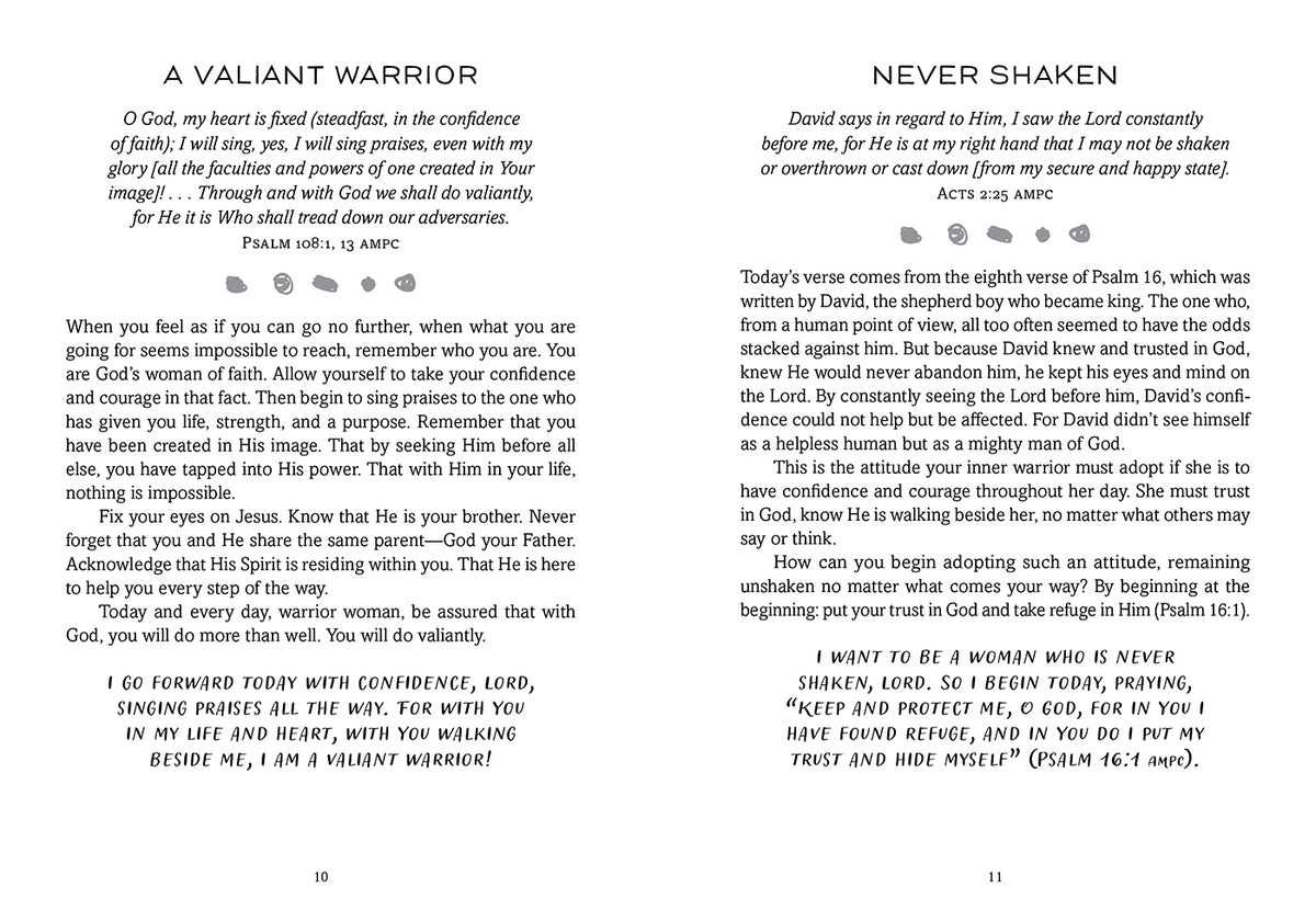 Devotions and Prayers For Warrior Women: Inspiration For a Courageous Heart