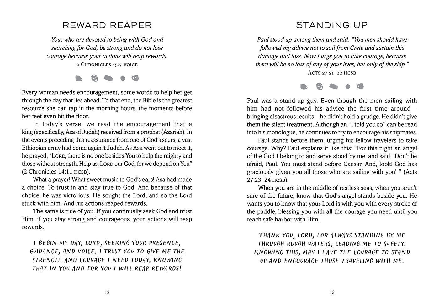 Devotions and Prayers For Warrior Women: Inspiration For a Courageous Heart