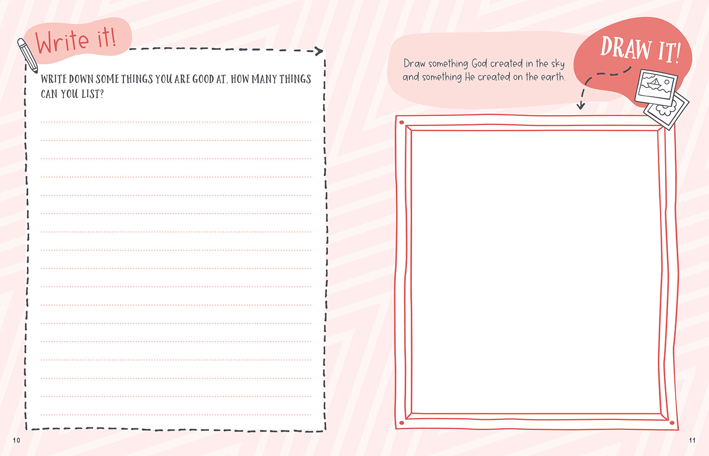 Read It! Pray It! Write It! Draw It! Do It!: A Faith-Building Interactive Journal For Pre-Teen Girls (For Pre-teen Girls)