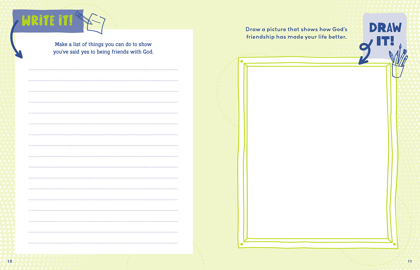 Read It! Pray It! Write It! Draw It! Do It!: A Faith-Building Activity Book For Pre-Teen Boys (For Pre-teen Boys)