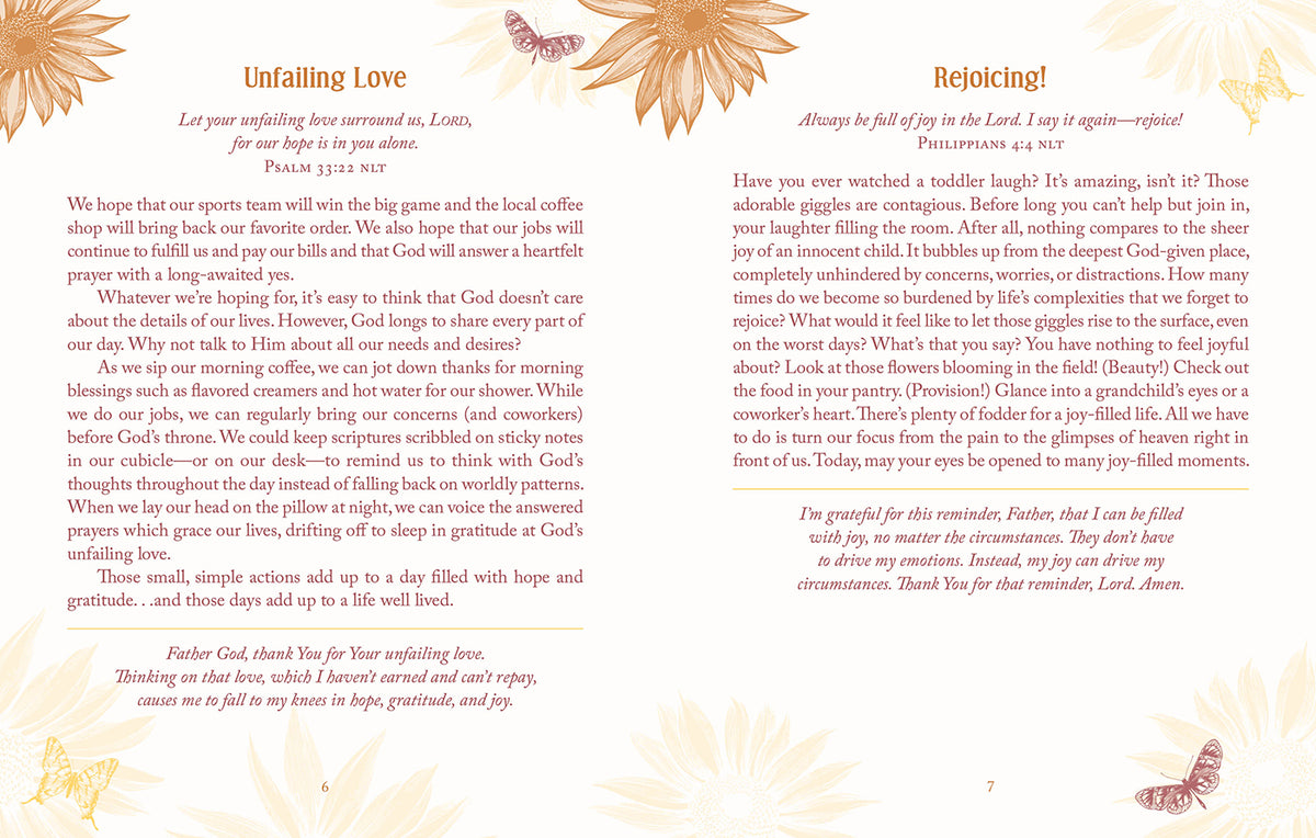 180 Morning Devotions for a Joyful Heart: 6 Months of Daily Blessings from God's Word