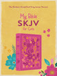 Skjv My Bible Skjv For Girls Pink and Gold Florals