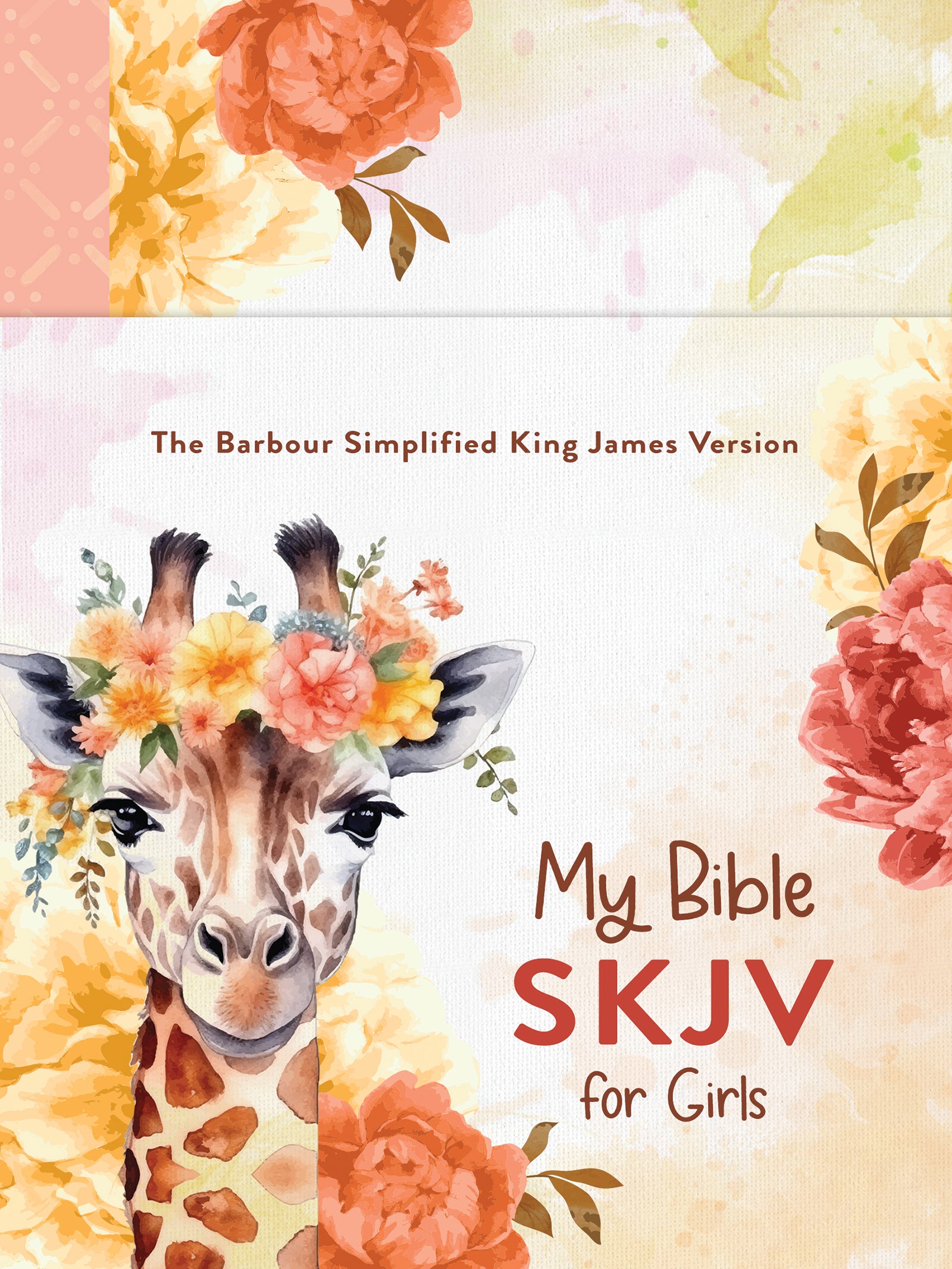 Skjv My Bible Skjv For Girls Floral Giraffe