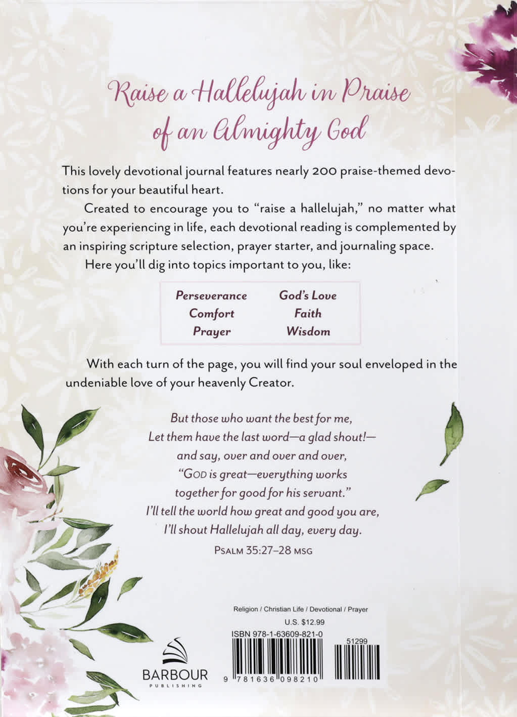 Raise a Hallelujah: Prayer and Praise Journal