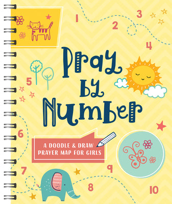 Pray by Number: A Doodle and Draw Prayer Map for Girls (Faith Maps Series)