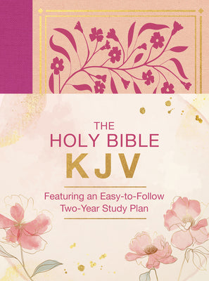 KJV The Holy Bible Magenta Florals