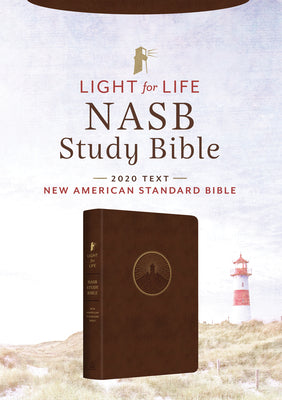 NASB Light for Life Study Bible, Mahogany Lighthouse