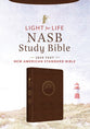 NASB Light for Life Study Bible, Mahogany Lighthouse