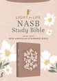 NASB Light for Life Study Bible, Blush Bouquet