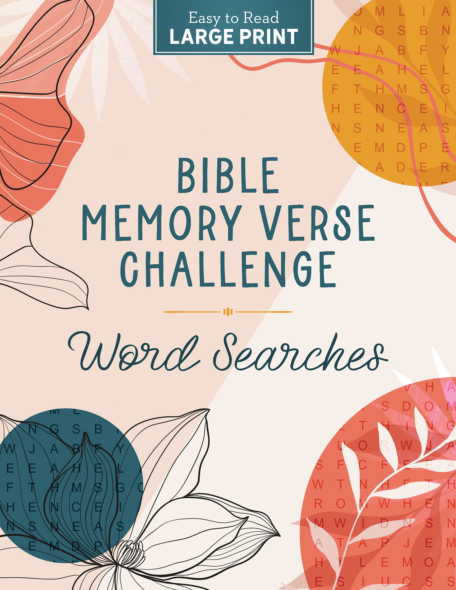 Bible Memory Verse Challenge Word Searches (Large Print)