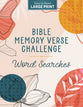 Bible Memory Verse Challenge Word Searches (Large Print)