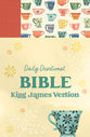 KJV The Daily Devotional Bible, Tangerine Tea Time