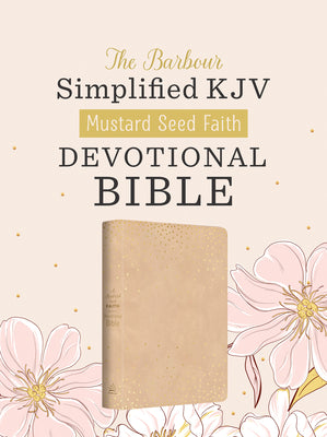 Simplified KJV Mustard Seed Faith Devotional Bible, Classic cover (Red Letter Edition)