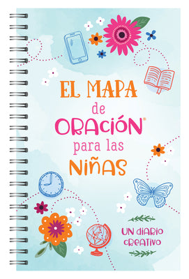 El mapa de oración para las niñas: Un diario creativo (Faith Maps Series)