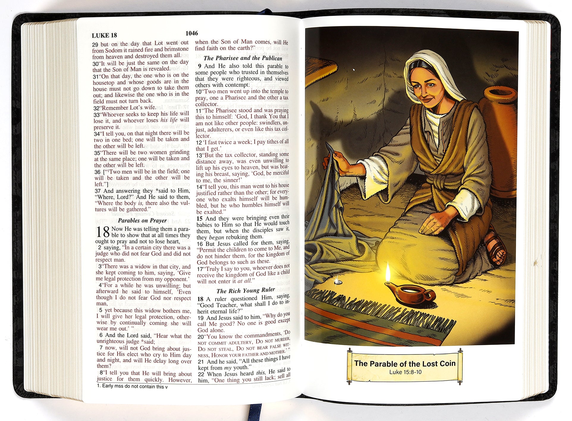 NASB Holy Bible Children's Edition Midnight Black (Red Letter Edition)