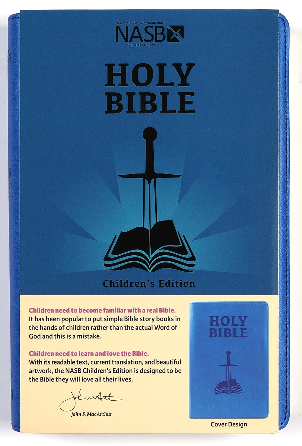 NASB Holy Bible Children's Edition Dawn Blue (Red Letter Edition)