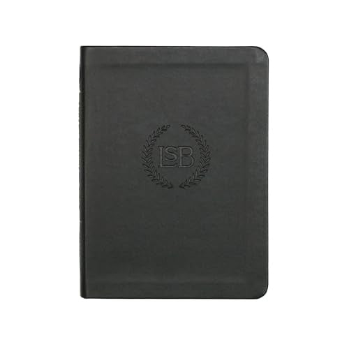 LSB Genesis, New Testament, Psalms and Proverbs Black