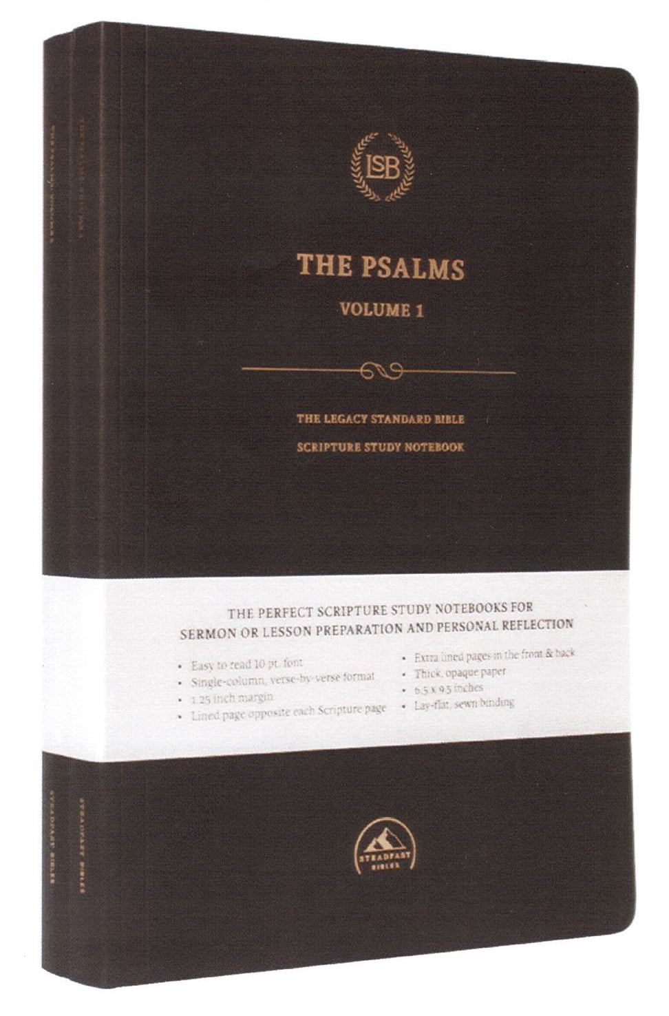 LSB Legacy Standard Bible Scripture Study Notebook Psalms (2 Vol Set)