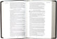 NASB Large Print Wide Margin Brown Cowhide