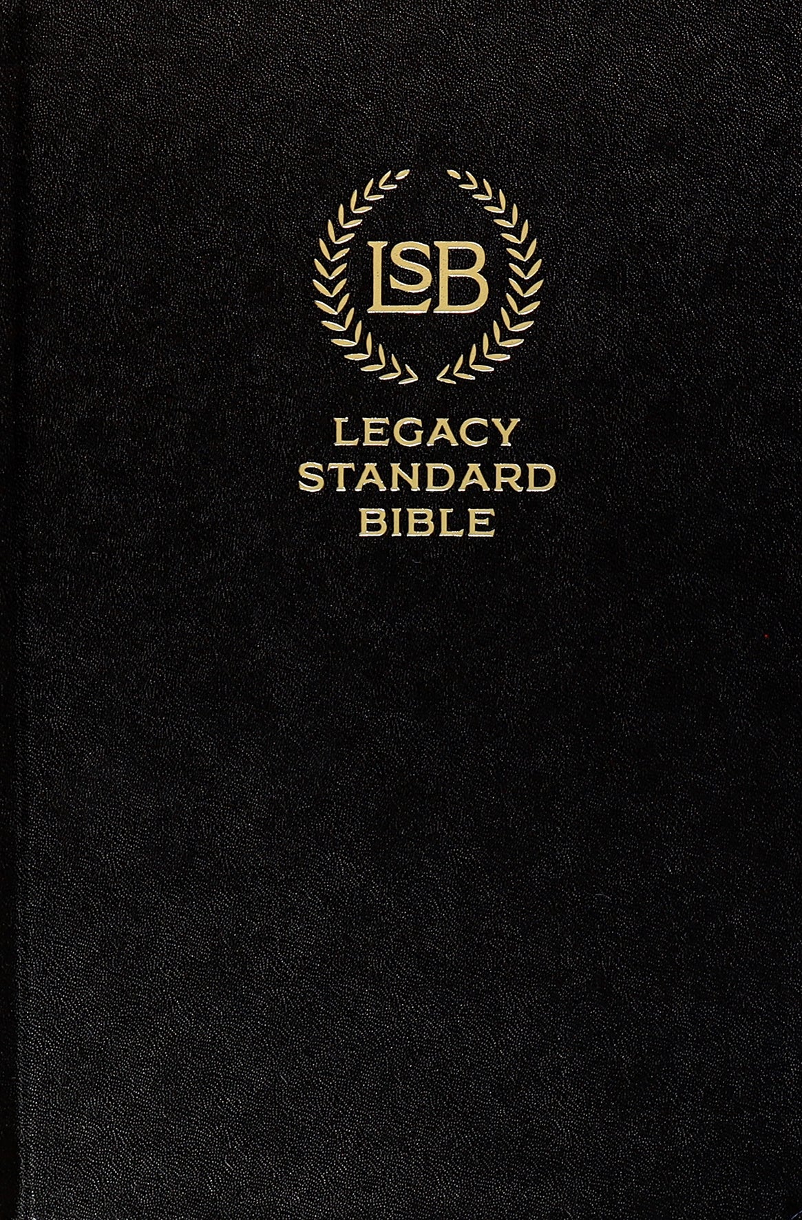 Lsb Legacy Standard Bible Single Column Black (Black Letter Edition)