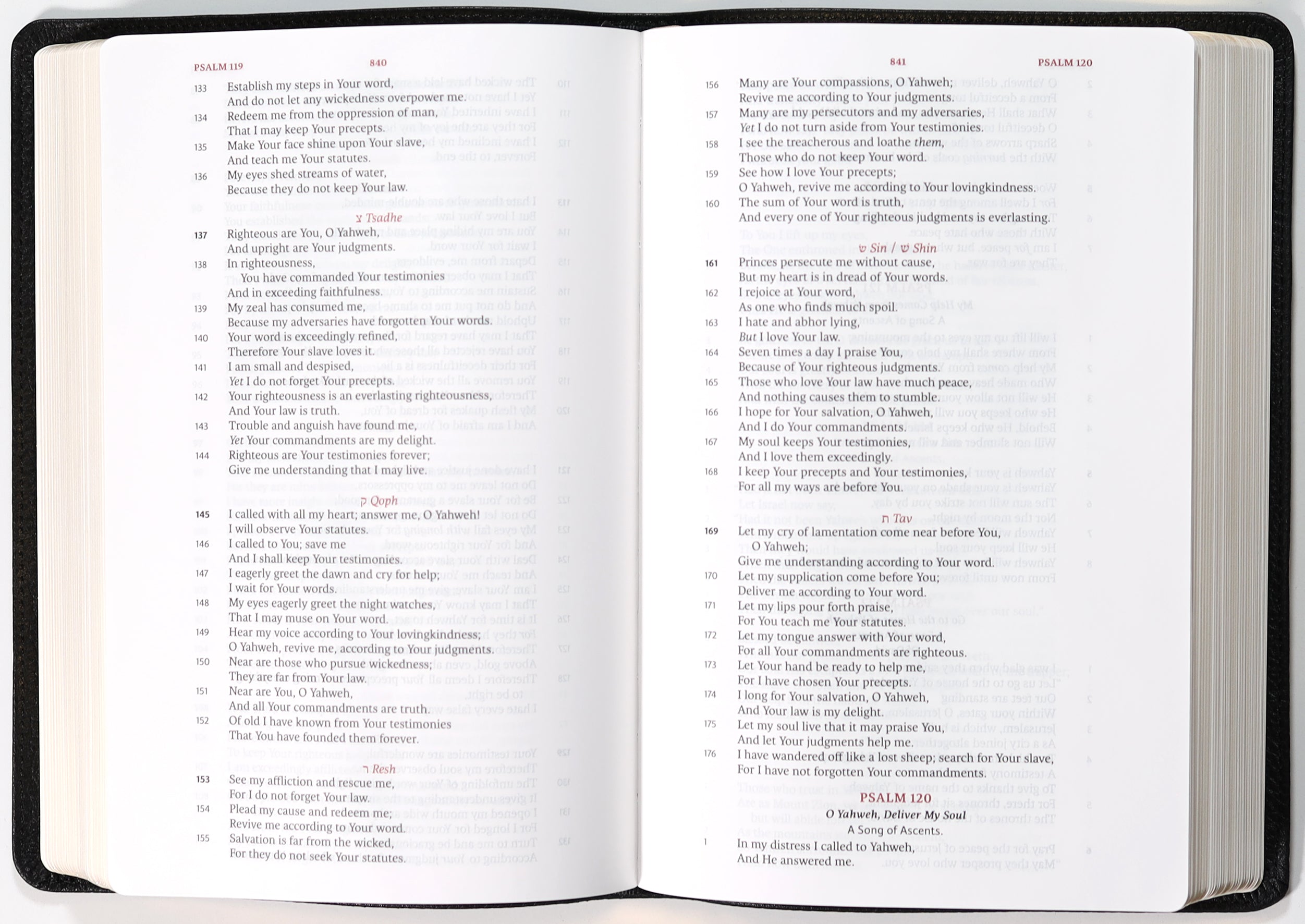 LSB Legacy Standard Bible Handy Size Black Cowhide (Red Letter Edition)
