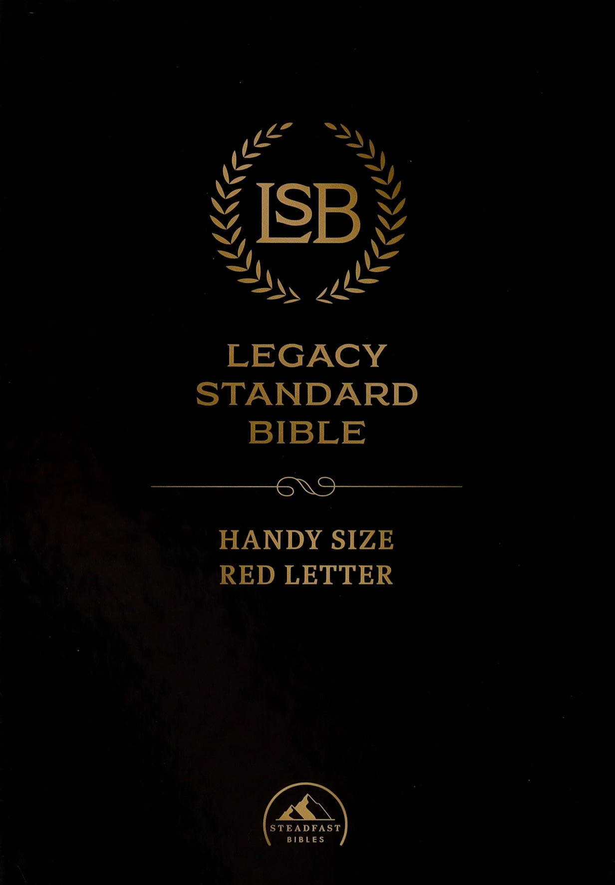 Lsb Legacy Standard Bible Handy Size Black Cowhide Indexed (Red Letter Edition)