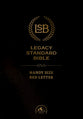 Lsb Legacy Standard Bible Handy Size Black Cowhide Indexed (Red Letter Edition)