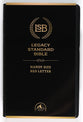 Lsb Legacy Standard Bible Handy Size Black (Red Letter Edition)