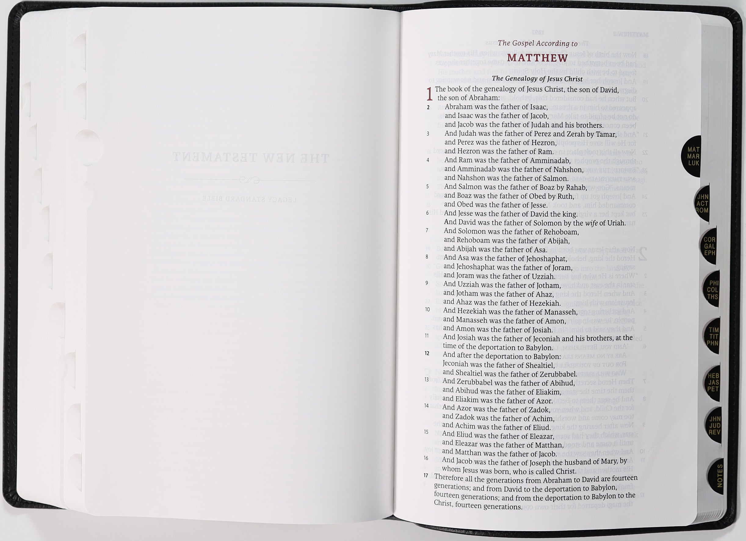 Lsb Legacy Standard Bible Handy Size Black Indexed (Red Letter Edition)
