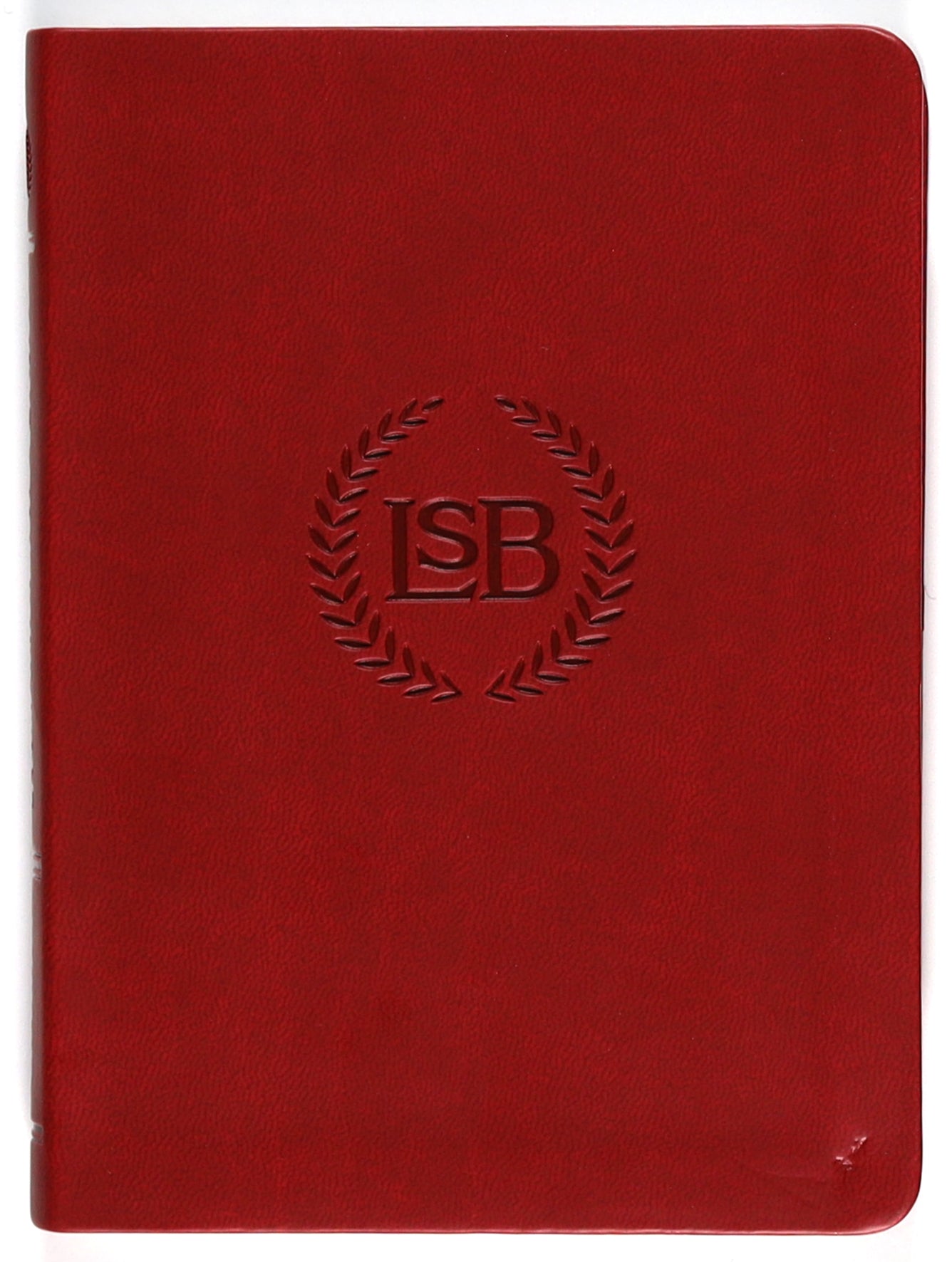 Lsb Legacy Standard Bible New Testament With Psalms and Proverbs Burgundy Logo