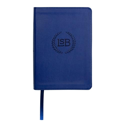 LSB Legacy Standard Bible, Compact Edition, Blue Logo (Black Letter Edition)