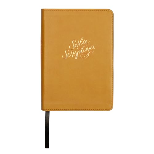 LSB Legacy Standard Bible, Compact Edition, Mustard Sola Scripture (Black Letter Edition)