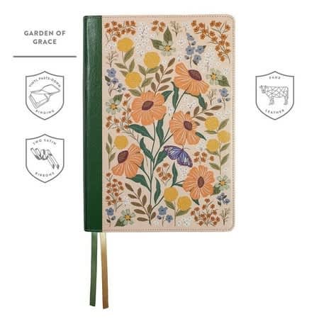 LSB Journaling Bible, Garden of Grace (Black Letter Edition)