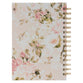 Journal: His Grace is Enough Blush Pink Floral (2 Cor. 12:9)