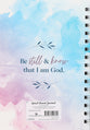 Journal: Be Still & Know Pink/Blue Watercolor (Psalm 46:10)