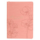 Journal Zippered: His Mercy Never Fails, Pink (Pastel Meadow Collection)