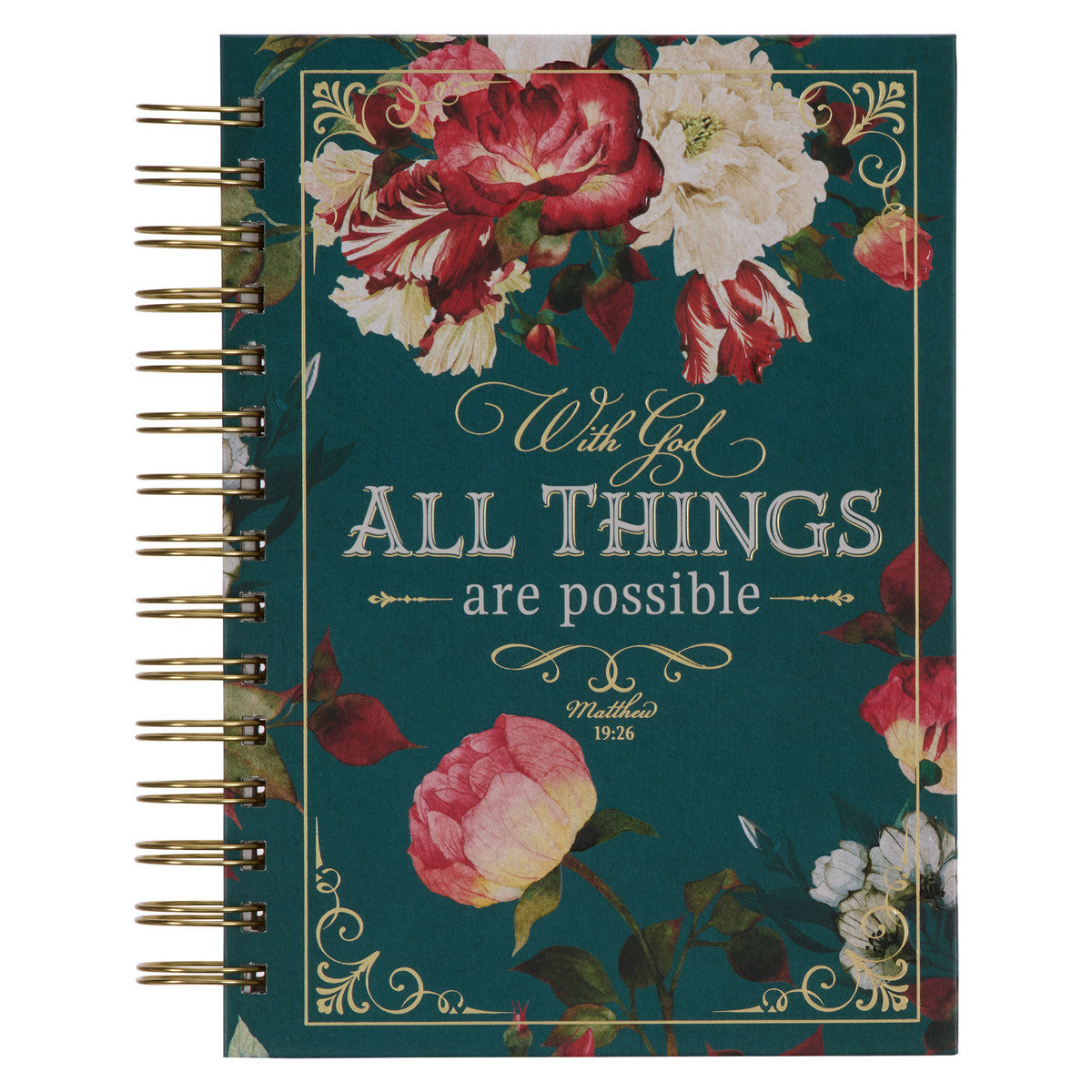 Journal: With God All Things Are Possible (Jewel Tone Collection)