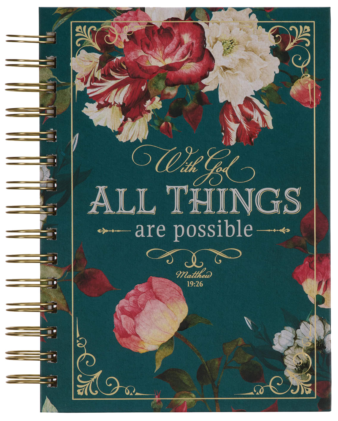Journal: With God All Things Are Possible (Jewel Tone Collection)