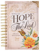 Journal: Hope in the Lord With Metal Corners (Hope & Trust Collection) (Isaiah 40:31)