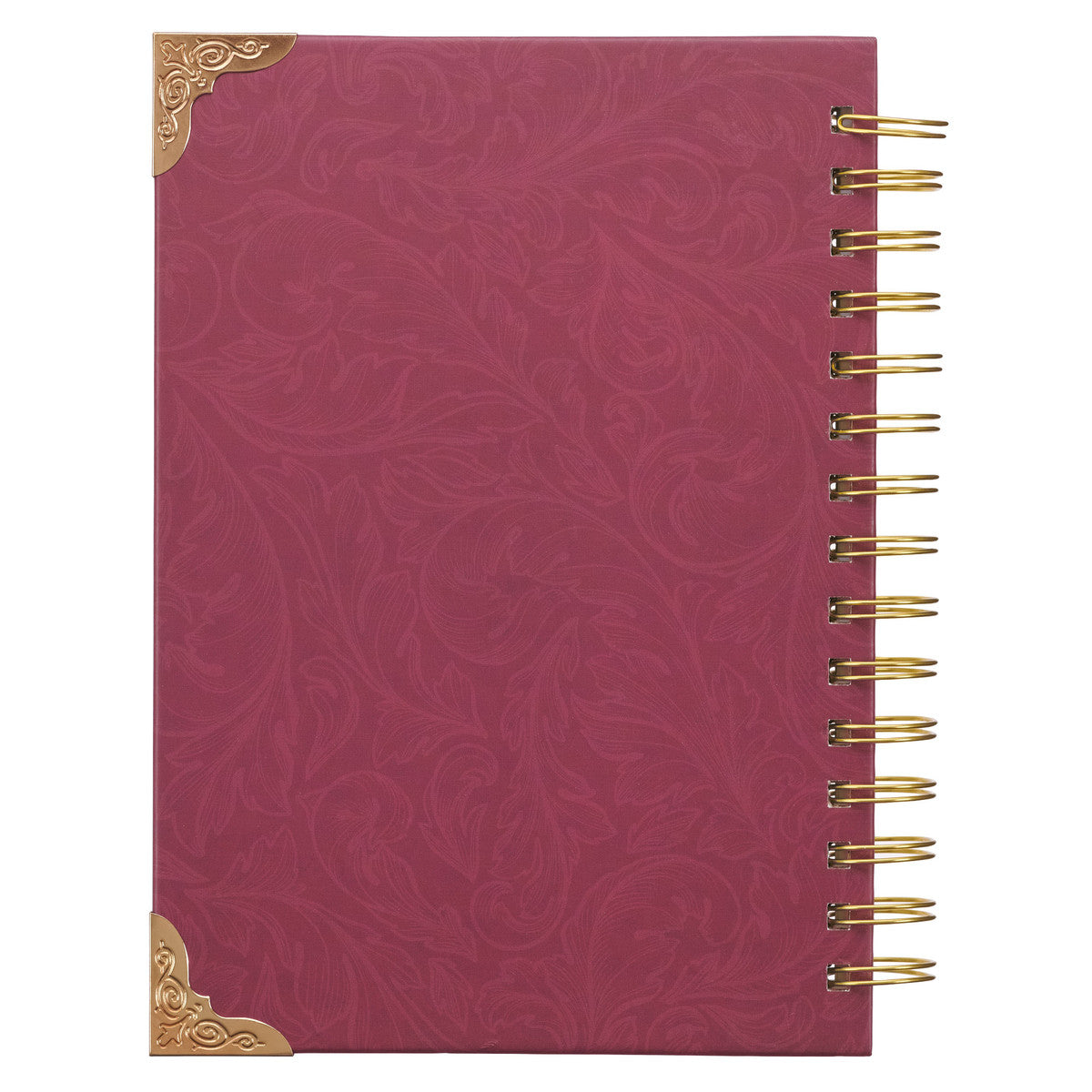 Journal: Trust in the Lord With Metal Corners (Hope & Trust Collection) (Proverbs 3:5)