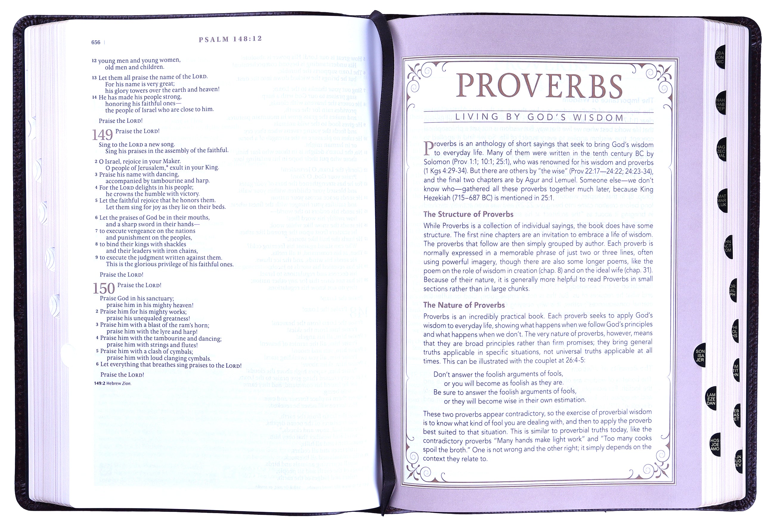 NLT Spiritual Growth Bible Indexed Tan