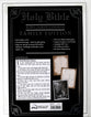 KJV Holy Bible Classically Illustrated Heirloom Family Bible White/Silver