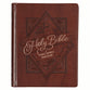 KJV Note-Taking Bible, Brown/Gold Foil (Black Letter Edition)
