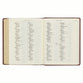 KJV Note-Taking Bible, Brown/Gold Foil (Black Letter Edition)