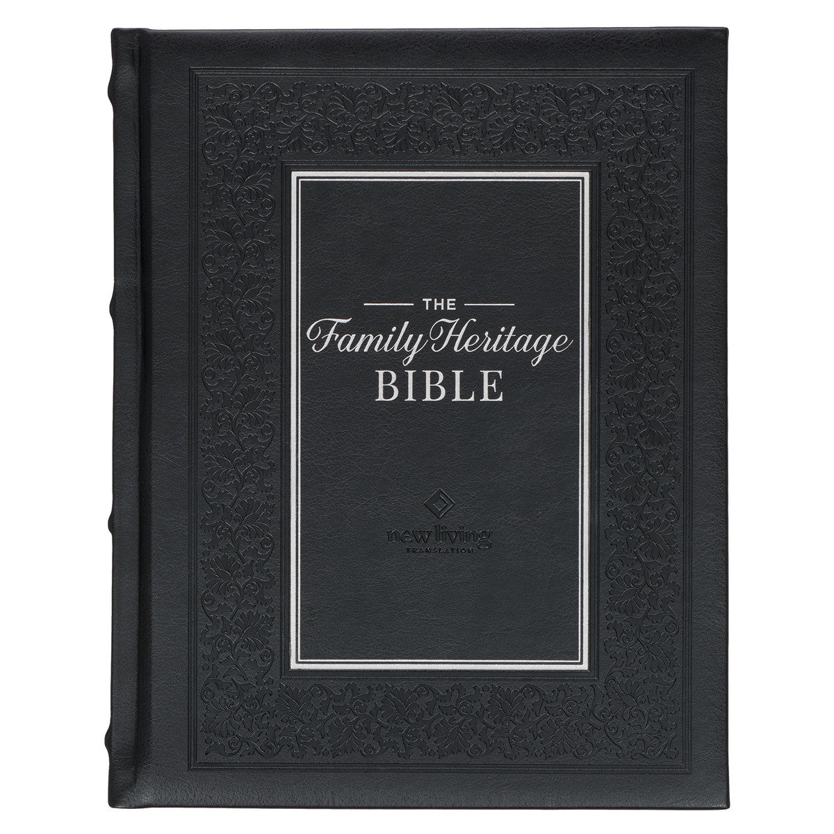 NLT Family Heritage Bible Thumb Index Black (Black Letter Edition)