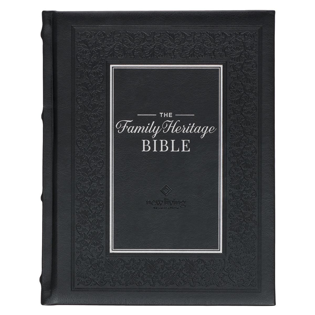 NLT Family Heritage Bible Thumb Index Black (Black Letter Edition)